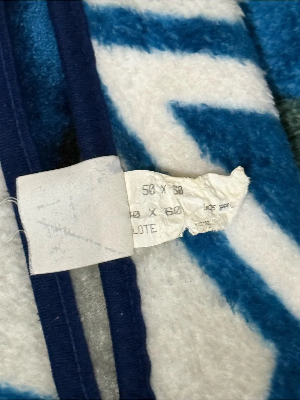 Y2K Dallas Cowboys Football Helmet Throw Plush Blanket - Blue & Gray 50x60